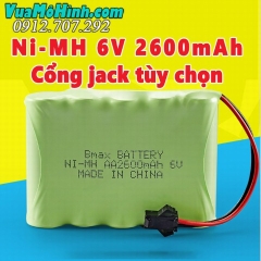 pin sạc 6v 2600 2800 2600mah 2800mah xe ô tô điều khiển