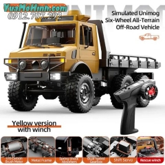 Xe địa hình điều khiển từ xa JJRC C8823 Unimog phiên bản cứu hộ tỉ lệ 1/18