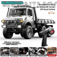 Xe địa hình điều khiển từ xa JJRC C8823 Unimog phiên bản cứu hộ tỉ lệ 1/18