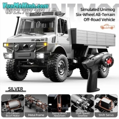 Xe tải điều khiển từ xa JJRC C8823 Unimog 6WD phiên bản có thùng tải