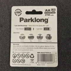 Parklong AA2700mAh (pin sạc 2A)