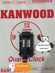 Bộ lắc 5 món kích thước 21x20,8xm số la mã kim trôi Kanwood