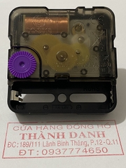 Bộ 100 máy đồng hồ treo tường Đài Loan kim trôi loại thường DQ-S518 trục 12mm không kèm kim