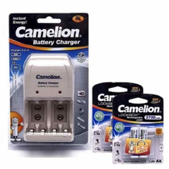 Bộ sạc pin Camelion BC-0904S kèm 4 pin sạc AA2700mAh