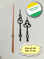 kim số 29 dài 11 cm