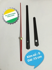 kim số 5 dài 13cm