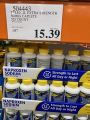 Viên uống giảm đau hạ sốt Kirkland Signature Naproxen Sodium 220mg (mua hộ)