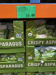 Măng tây chiên giòn hữu cơ Paradise Green Organic Crispy Asparagus (mua hộ)