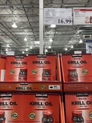 Dầu nhuyễn thể Kirkland Krill Oil 500mg (mua hộ)