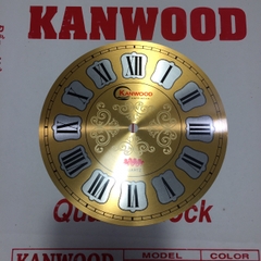 Bộ lắc 6 món mặt số bông 23cm la mã kim trôi Kanwood