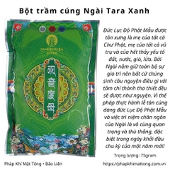 Bột trầm dâng cúng bổn tôn