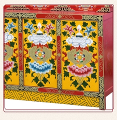 Tủ thờ phong cách Tạng Truyền