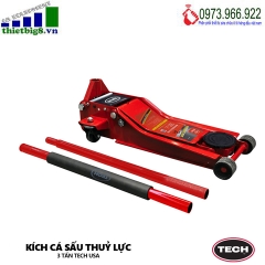 kích cá sấu 3 tấn 2 xylanh Tech