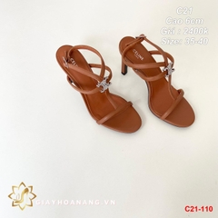 C21-110 Celine sandal cao 6cm siêu cấp