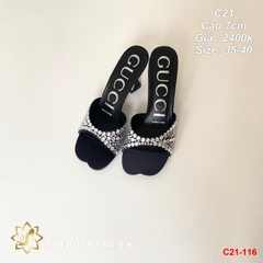 C21-116 Gucci dép cao 7cm siêu cấp