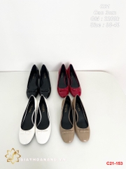 C21-153 Prada giày cao 3cm siêu cấp
