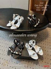C42-73 Alexander Wang sandal cao 2cm , 6cm siêu cấp