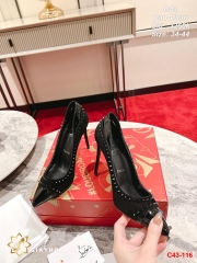 C43-116 Louboutin giày cao 10cm siêu cấp