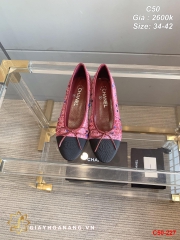 C50-227 Chanel giày bệt siêu cấp