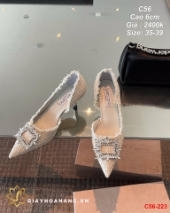 C56-223 Jimmy Choo giày cao 6cm siêu cấp