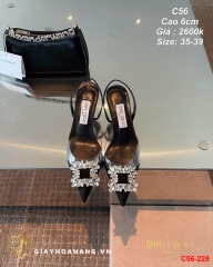 C56-228 Jimmy Choo sandal cao 6cm siêu cấp