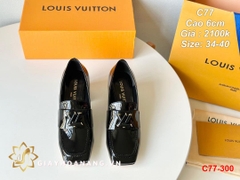 C77-300 Louis Vuitton giày cao 6cm siêu cấp