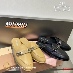 D34-83 Miu Miu dép sục siêu cấp