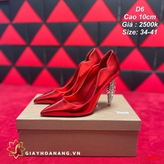 D6-34 Louboutin giày cao 10cm siêu cấp