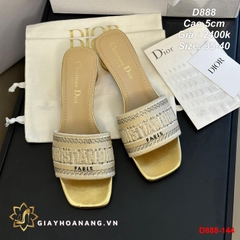 D888-144 Dior dép cao 5cm siêu cấp