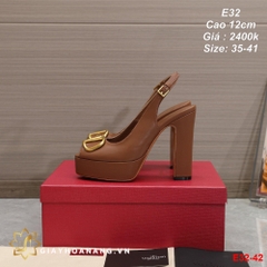 E32-42 Valentino sandal cao 12cm siêu cấp
