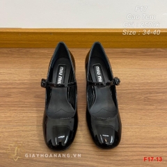 F17-13 Miu Miu giày cao 7cm siêu cấp