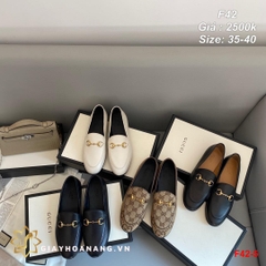 F42-5 Gucci giày lười siêu cấp