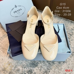 G15-1 Prada sandal cao gót 4cm siêu cấp