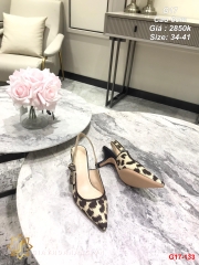 G17-133 Dior sandal cao 6cm siêu cấp