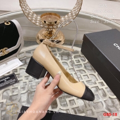 G85-18 Chanel giày cao 6cm siêu cấp