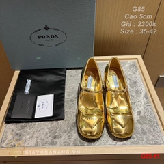 G85-41 Prada sandal cao 5cm siêu cấp