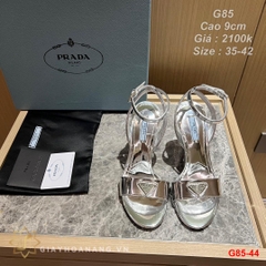 G85-44 Prada sandal cao 9cm siêu cấp