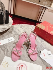 G85-51 Louboutin sandal cao gót 10cm siêu cấp