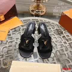 G85-69 Louis Vuitton dép cao gót 5cm siêu cấp