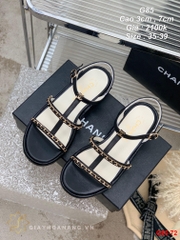 G85-72 Chanel sandal cao gót 3cm , 7cm siêu cấp
