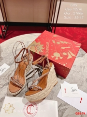 G85-74 Louboutin sandal cao gót 12cm siêu cấp