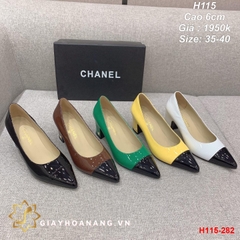 H115-282 Chanel giày cao 6cm siêu cấp