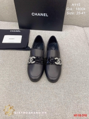 H115-310 Chanel giày lười siêu cấp