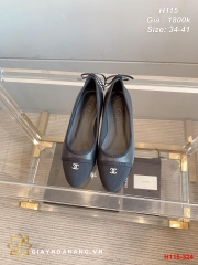 H115-324 Chanel giày bệt siêu cấp