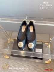 H115-327 Chanel giày bệt siêu cấp