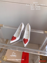 H115-342 Louboutin giày cao 1cm , 6cm , 10cm siêu cấp