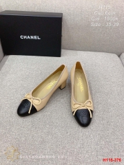 H115-376 Chanel giày cao 6cm siêu cấp