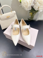 H143-25 Jimmy Choo giày bệt siêu cấp