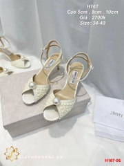 H167-56 Jimmy Choo sandal cao 5cm , 8cm , 10cm siêu cấp