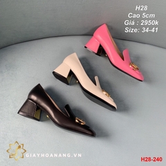 H28-240 Gucci giày cao 5cm siêu cấp